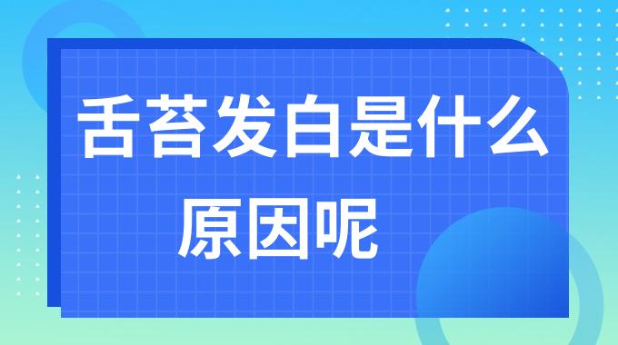 舌苔发白是什么原因呢?舌苔发白的常见原因总结